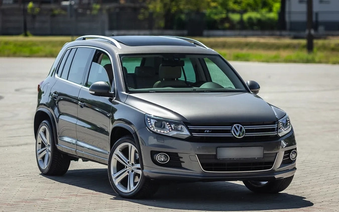 Volkswagen Tiguan cena 66900 przebieg: 186000, rok produkcji 2014 z Borne Sulinowo małe 326